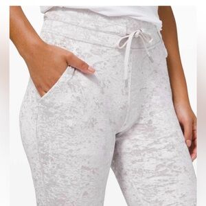 LULULEMON READY TO CRUSH VELVET JOGGERS